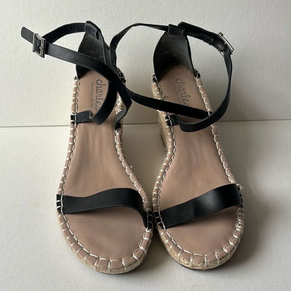 Black and tan Charles by Charles David size 8M. Barely worn.